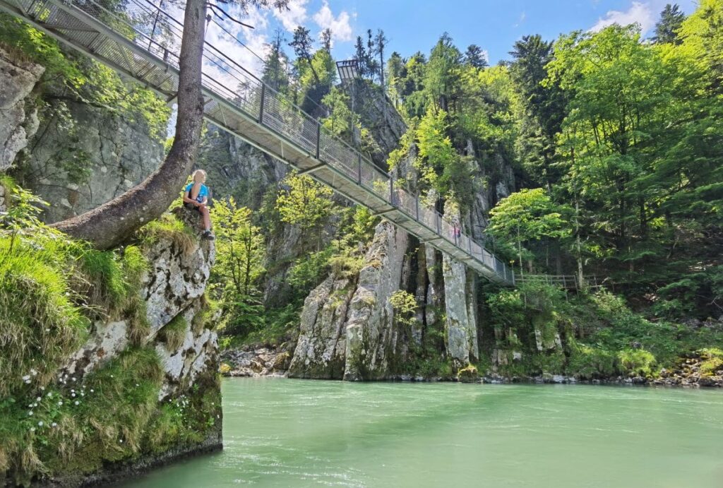 Klammen in Österreich - mit Hängebrücke udnd Aussichtsplattform