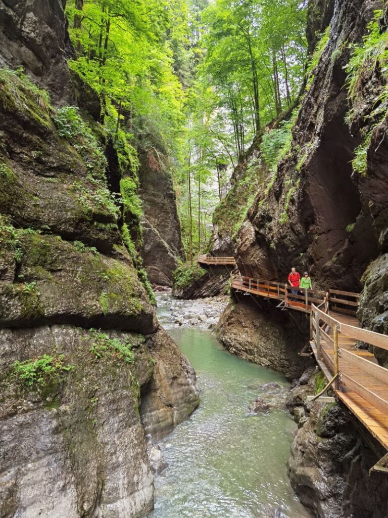 2 Klammen in Österreich auf 1 Wanderung: Rappenlochschlucht und Alplochschlucht