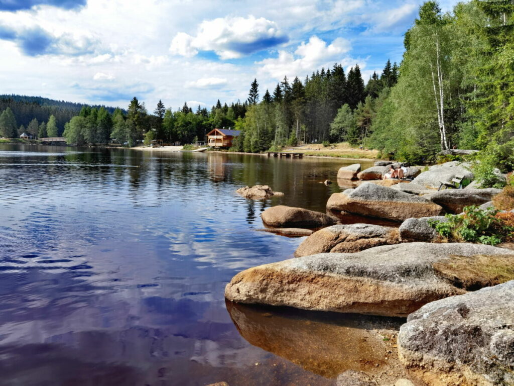 Naturwunder und Naturdenkmäler Deutschland - Fichtelsee im Fichtelgebirge