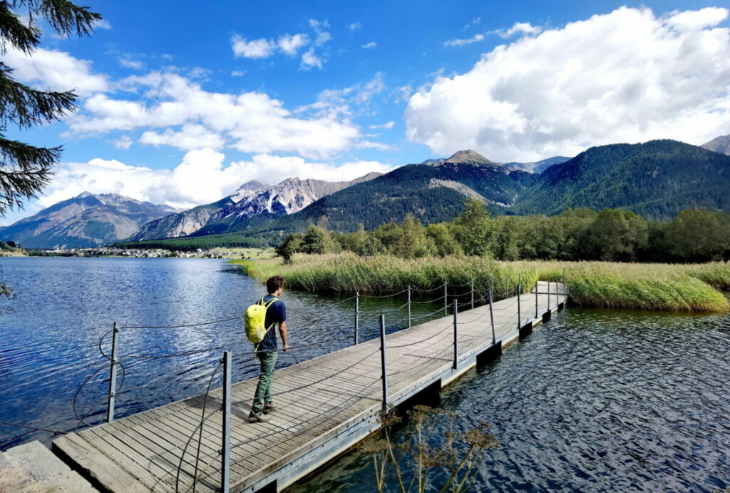 Naturwunder und Naturdenkmäler Südtirol - der Haisersee am Reschenpass