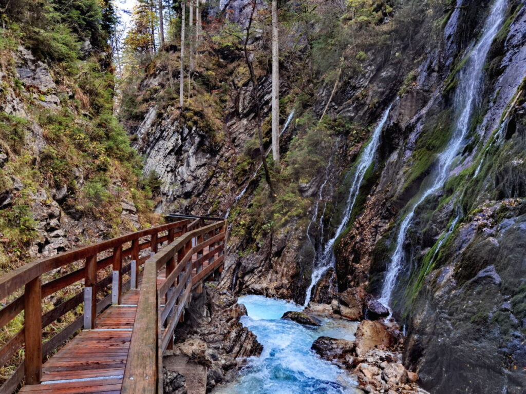 Naturwunder Deutschland - die Wasserfälle in der Wimbachklamm