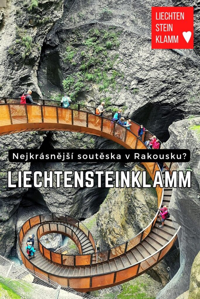 Liechtensteinklamm Soutěska