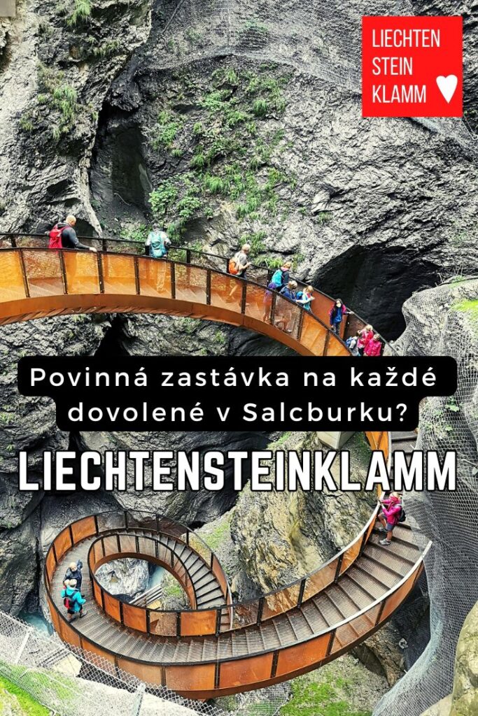 Liechtensteinklamm Soutěska