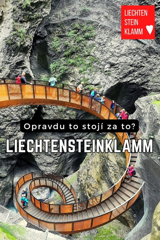 Liechtensteinklamm Soutěska